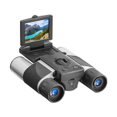 HD video camera starlight night vision bird watching telescope outdoor with screen binoculars digital telescope TPYE-C silver