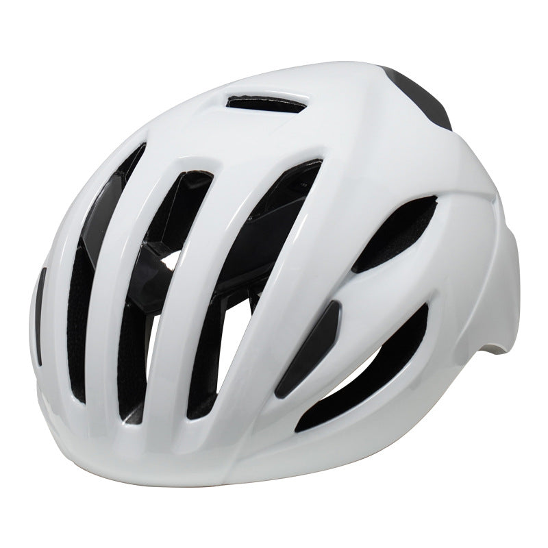 Bicycle Helmet Roller Skating Helmet Summer Integrated Bicycle Riding Helmet Outdoor Sports Riding Equipment white