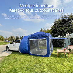SUV Tailgate Tent – Vehicle-Mounted Trunk Tent for 5-8 People, All-Season Car Camping