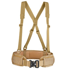 Multi Functional Quick Disassembly Tactical Belt Waist Cover Outdoor Training Cobra Belt Nylon Waist Belt Suit Khaki 1