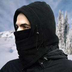Outdoor Cycling Thermal Cap Cycling Face Protection Neck Windproof Fleece Cap