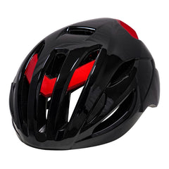Bicycle Helmet Roller Skating Helmet Summer Integrated Bicycle Riding Helmet Outdoor Sports Riding Equipment black+red