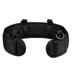 Multi Functional Quick Disassembly Tactical Belt Waist Cover Outdoor Training Cobra Belt Nylon Waist Belt Suit Waist Cover Black