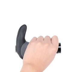 Mountain Bike Rubber Horn Handlebars Bicycle Handlebars Riding Bilateral Lock Vice Handle