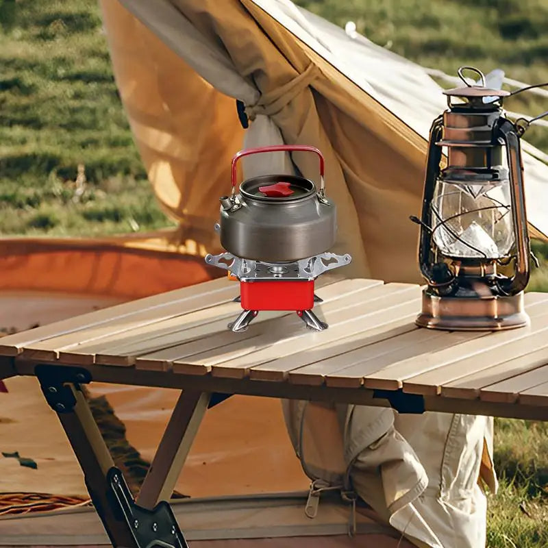 Portable Camping Stove – Windproof Foldable Burner for Backpacking & Hiking