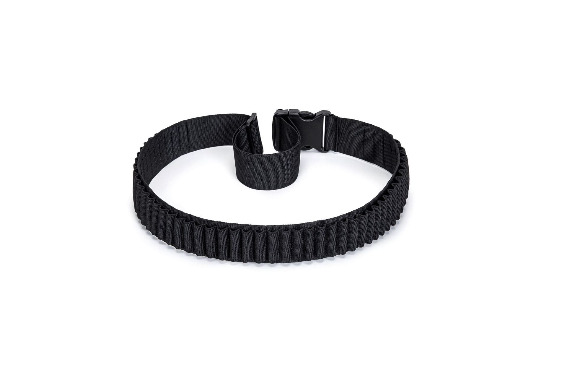 Outdoor Sports Tactical Bullet Belt 50 Holes Bulk Bullet Storage Belt Rifle Bullet Shooting Shoulder Strap Black